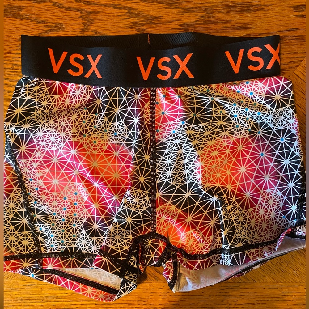 Colorful spandex shorts small